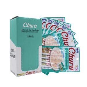 Churu Pollo con Cangrejo Pack 6 Sobres de 56 g
