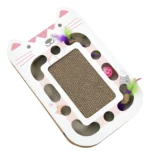 Rascador Divertido con Pelota Para Gatos